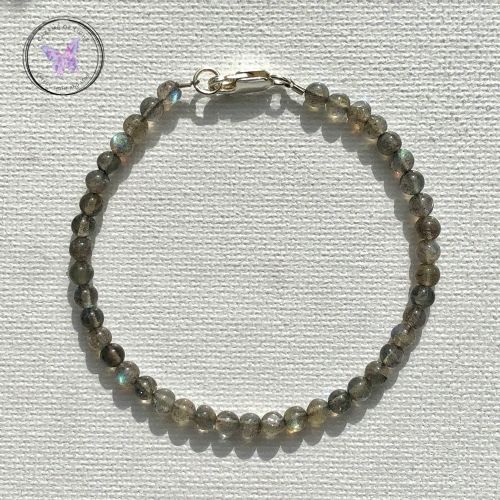 Labradorite Beaded Bracelet